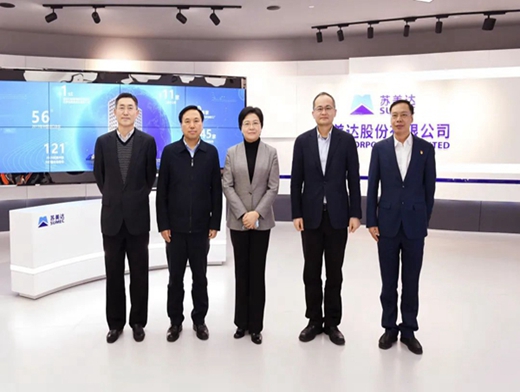 江蘇省委常委、南京市委書記韓立明調(diào)研蘇美達